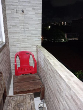 Quarto, sala e banheiro